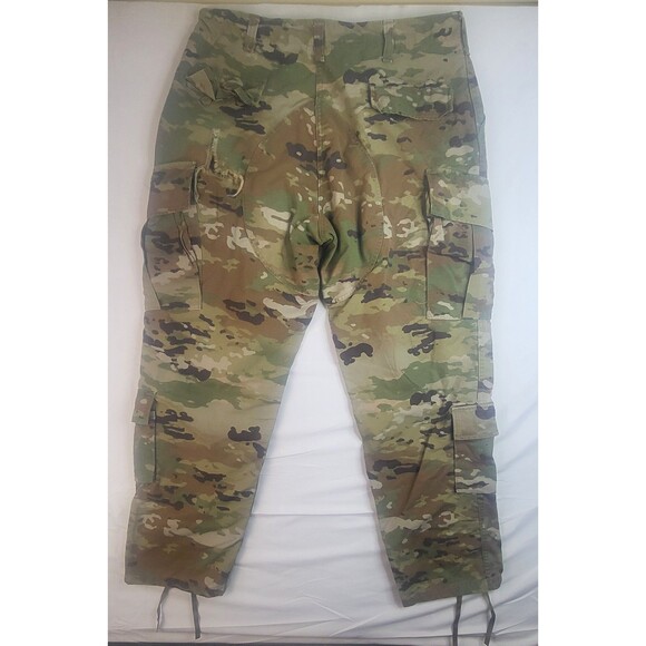US Military Issue Unisex OCP Camouflage Army Combat Pants Trousers Large Regular - Picture 2 of 10